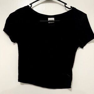Women's - PINK by VS Black Crop Tee - XS